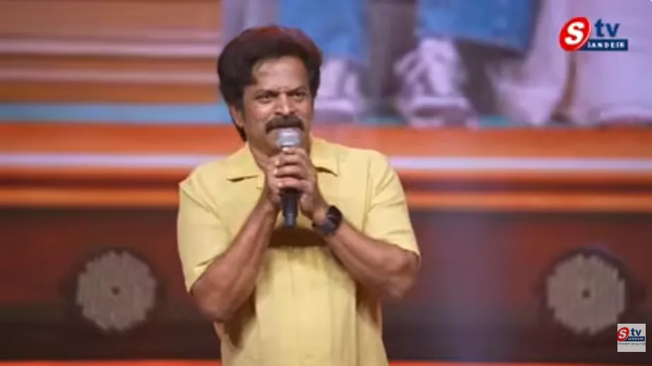 త్రివిక్రమ్, థమన్‌తో బ్రహ్మాజీ ఫన్నీ మూమెంట్స్ 😂 | ఆదర్శ కుటుంబం