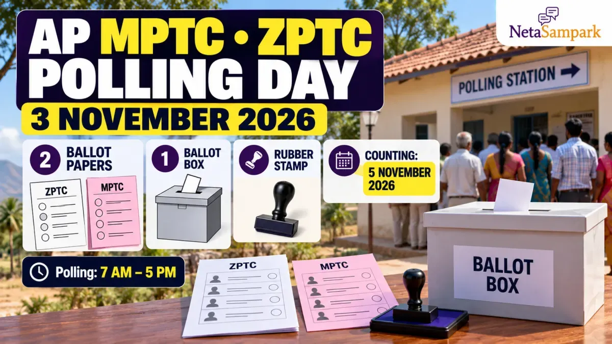 ఏపీలో MPTC, ZPTC ఎన్నికల తేదీ మార్పు.. నవంబర్ 5కు వాయిదా! నవంబర్ 1న యథావిధిగా కొన్ని మున్సిపల్ ఎన్నికలు